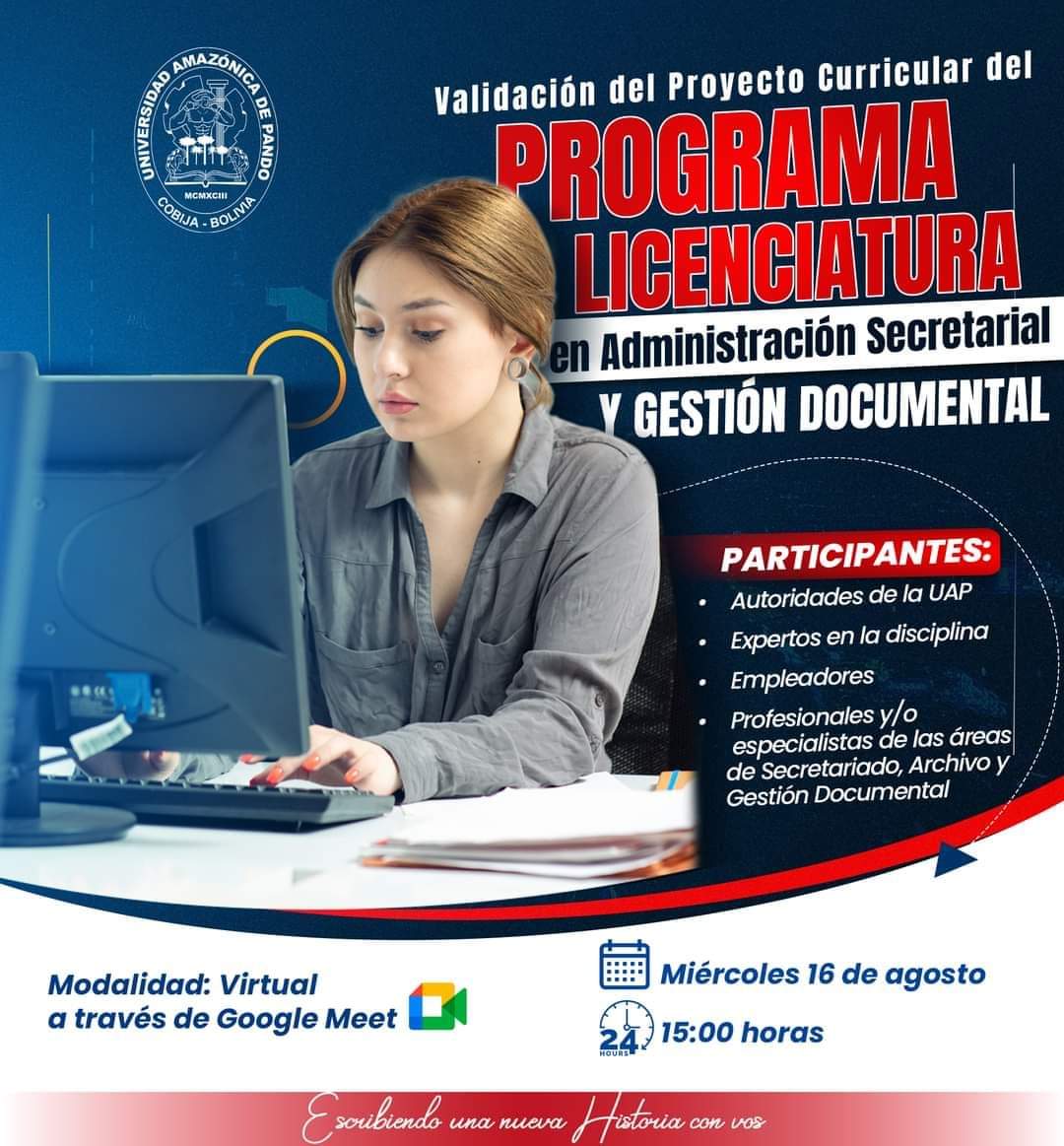 VALIDACION DEL PROYECTO CURRICULAR DEL PROGRAMA DE LICENCIATURAEN ADMINISTRACION SECRETARIAL Y GESTION DOCUMENTAL